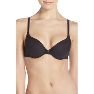 Skarlett Blue Women Black Lace Straps Multi-Way Underwire T-Shirt Bra Size 36DD